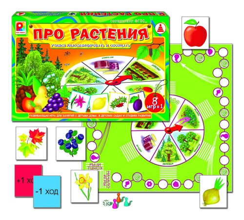Про растения — развивающая игра