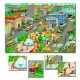 Рассказы по картинам - В городе: развивающая игра