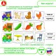 Лото - Волшебный паровозик: обучающая игра на татарском языке