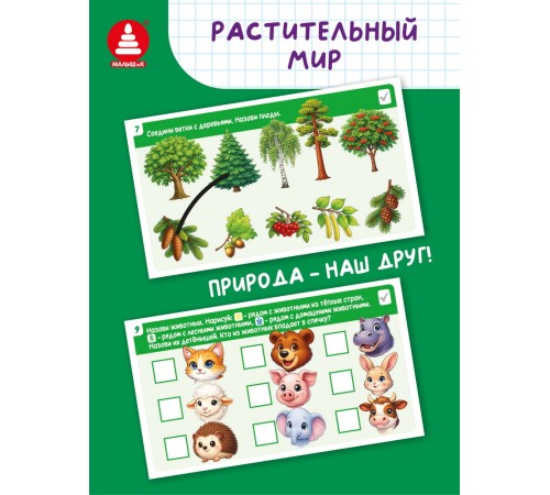 Игры с маркером. Окружающий мир. Тесты. Готов ли ребёнок к школе?