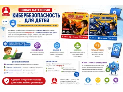 Новая категория: «Кибербезопасность для детей»